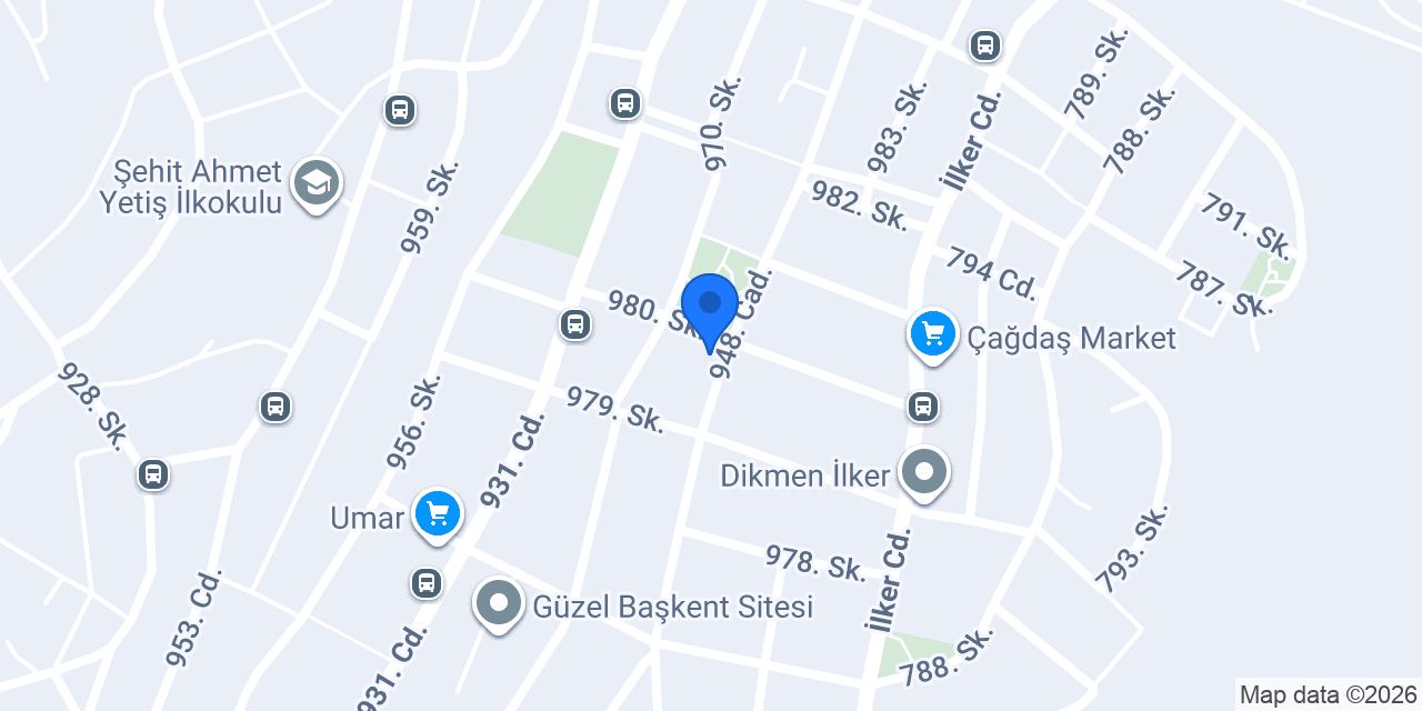 Çankaya Elektirikçi GüvenTech Elektrik konumu