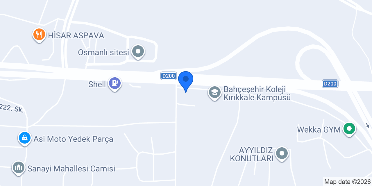 Özel Gazi Koleji konumu