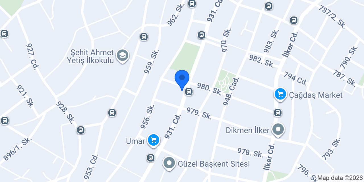 Yunusemre Unlu Mamulleri konumu