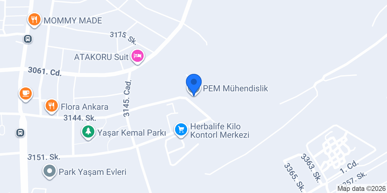 PEM Mühendislik konumu