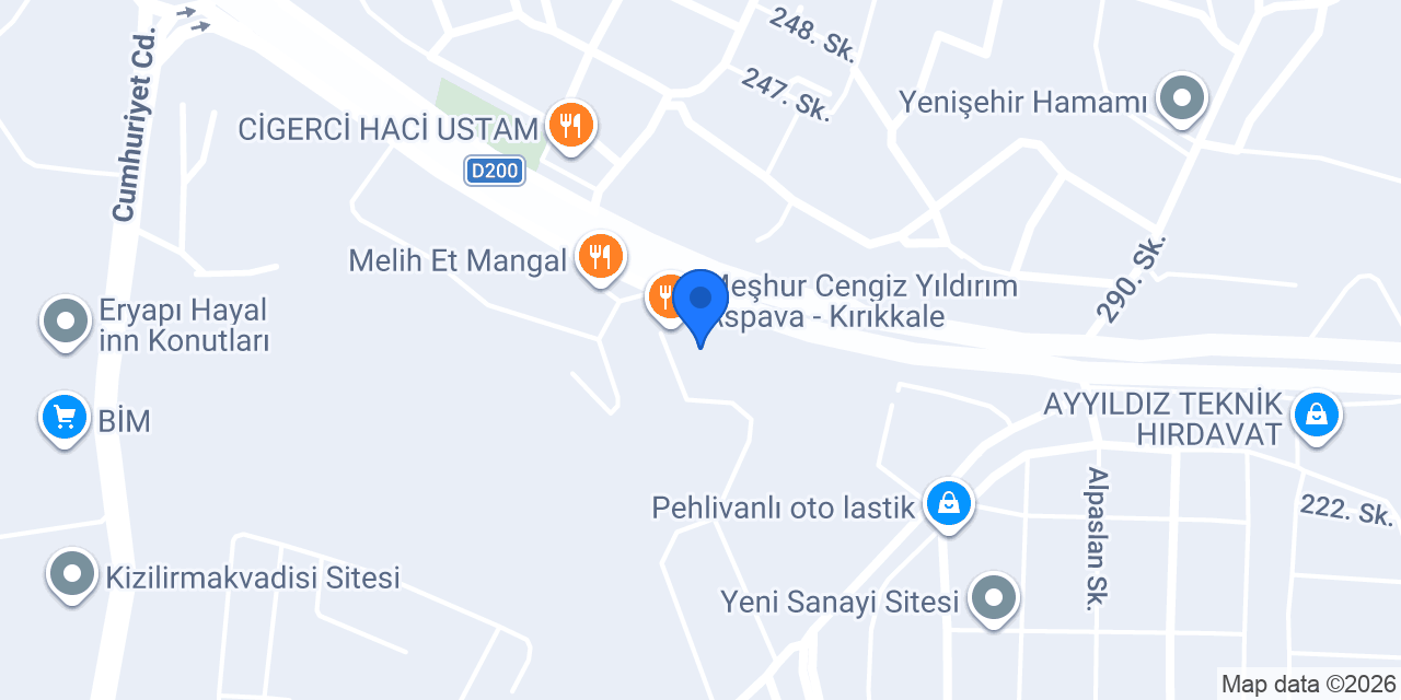 MGM EMLAK konumu