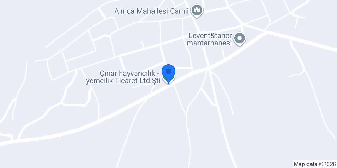 Çınar hayvancılık - yemcilik Ticaret Ltd.Şti. konumu
