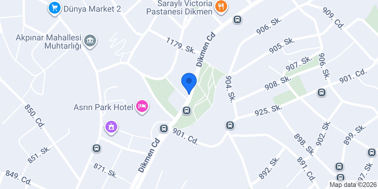 Ekadent Ağız Ve Diş Sağlığı Polikliniği konumu