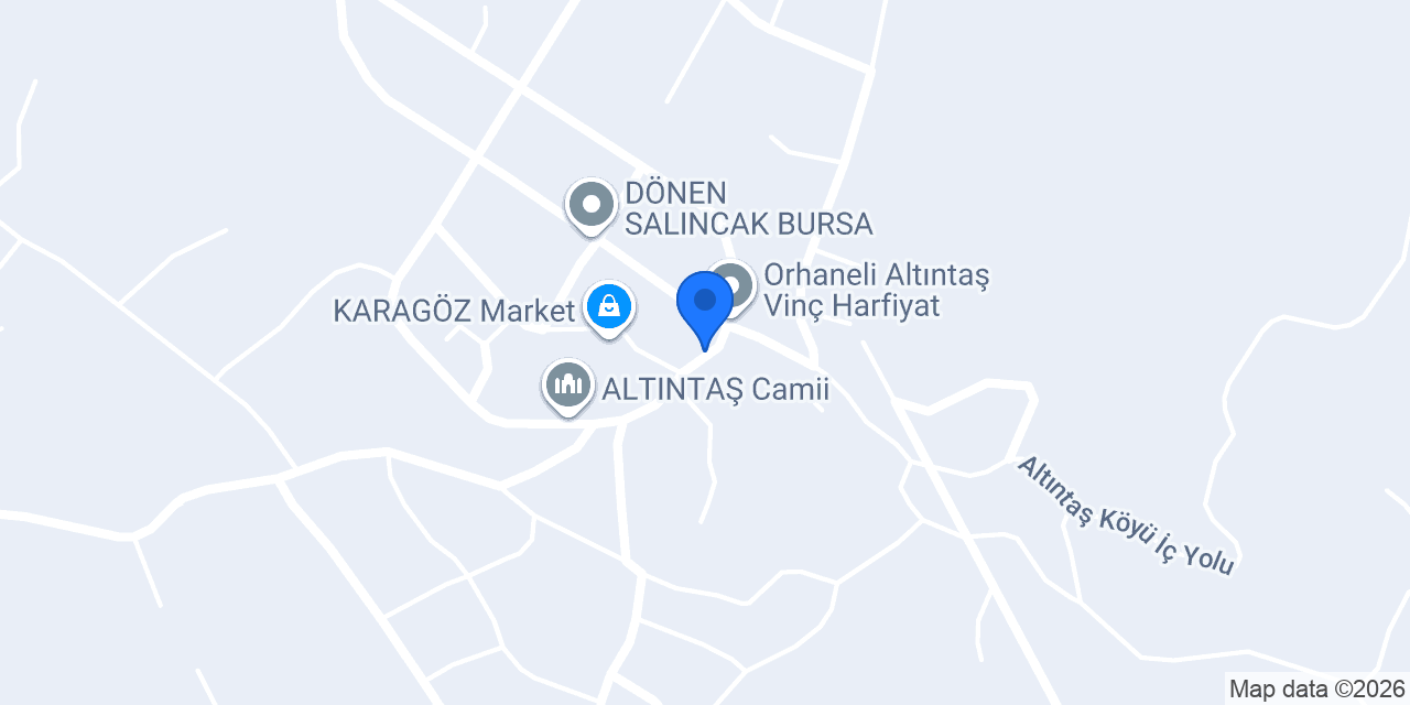Altıntaş Sağlık Evi konumu