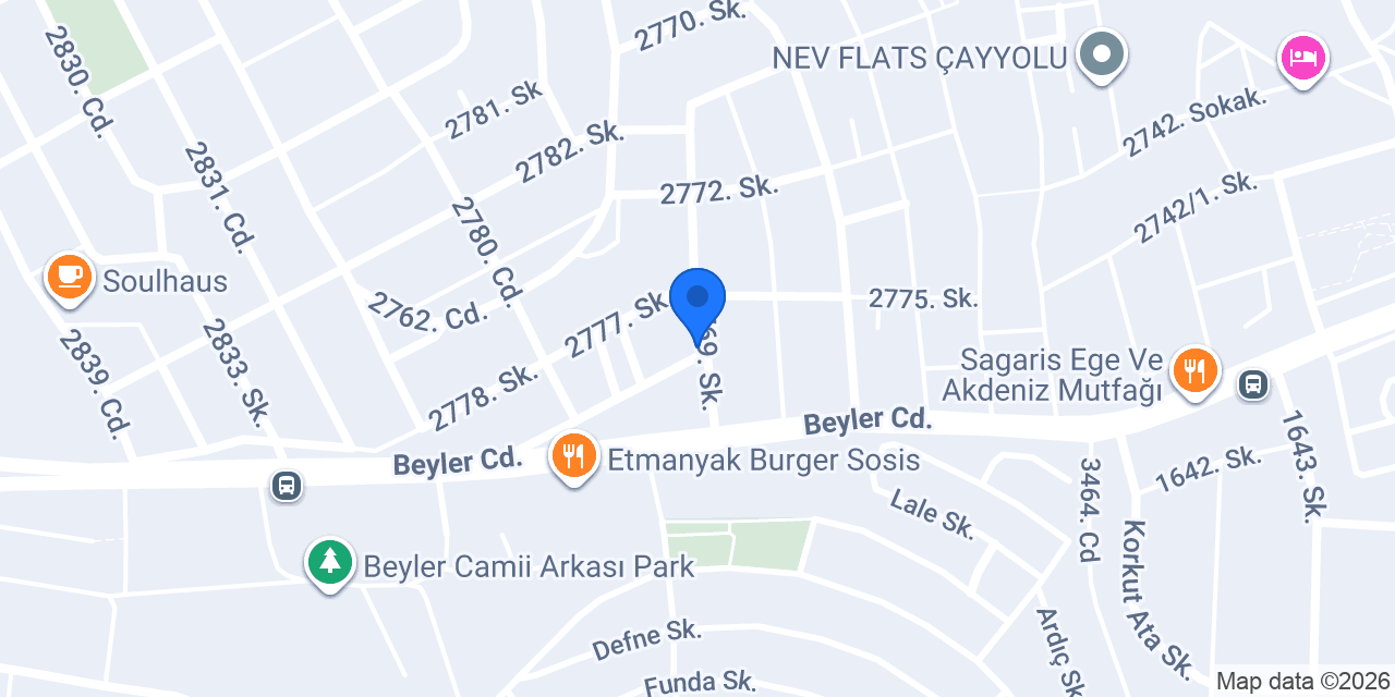 Active Veteriner Sağlık Merkezi konumu