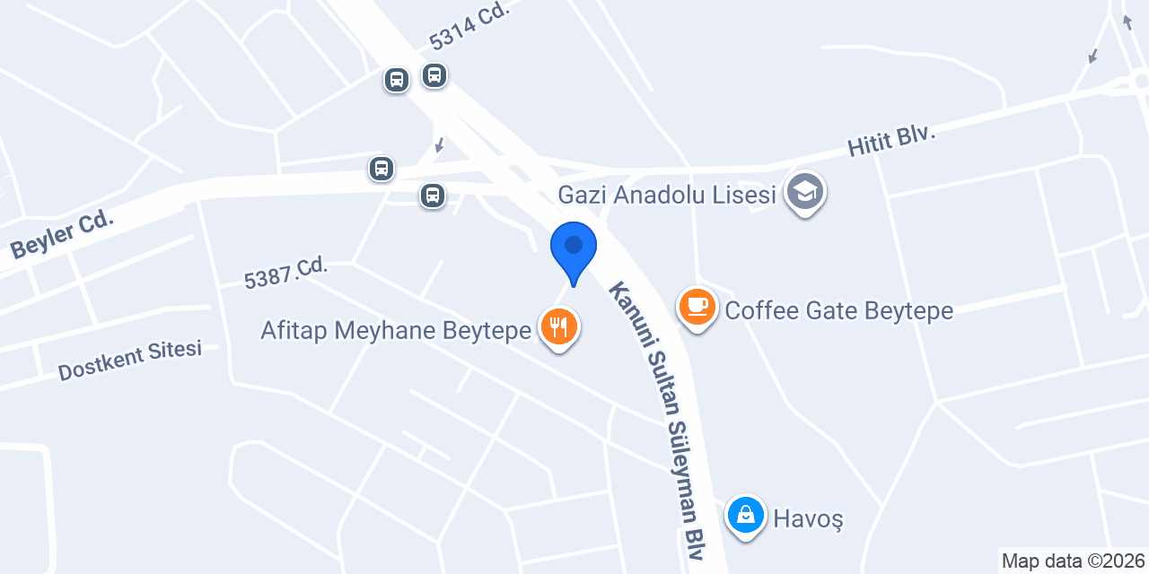 40 MİLLİON OPTİK BEYTEPE konumu