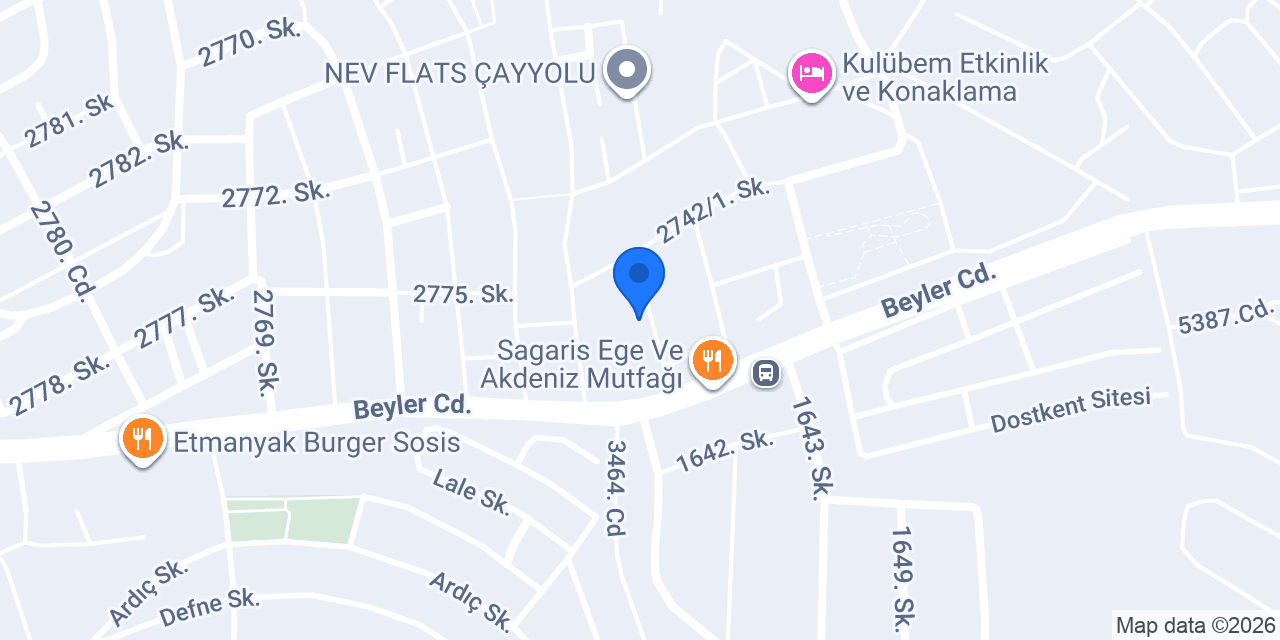 Resite Mimarlık Mühendislik konumu
