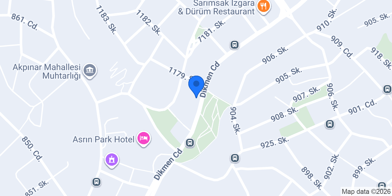 Sezgin erkek kuaför konumu