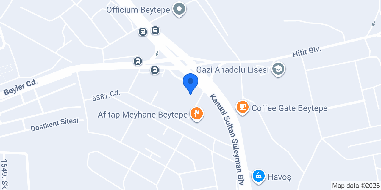 DEMORE A.Ş. konumu