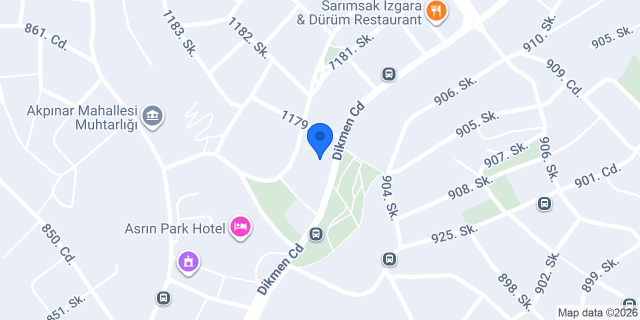 PERDORE PERDE konumu