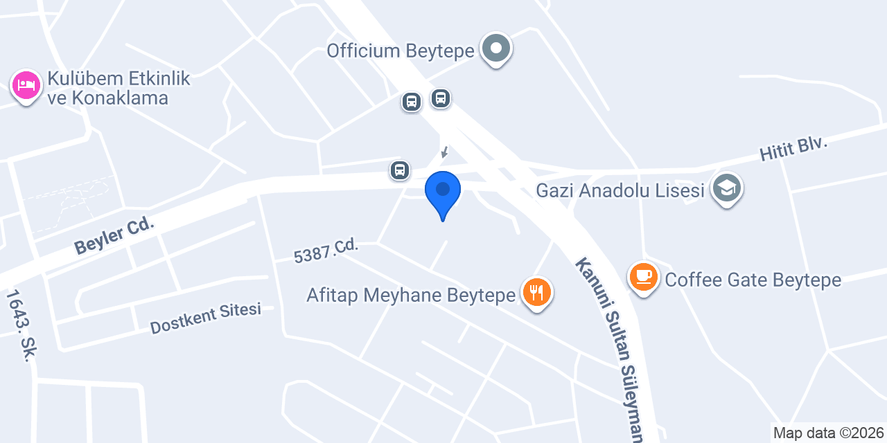 ZOOM Mimarlık konumu