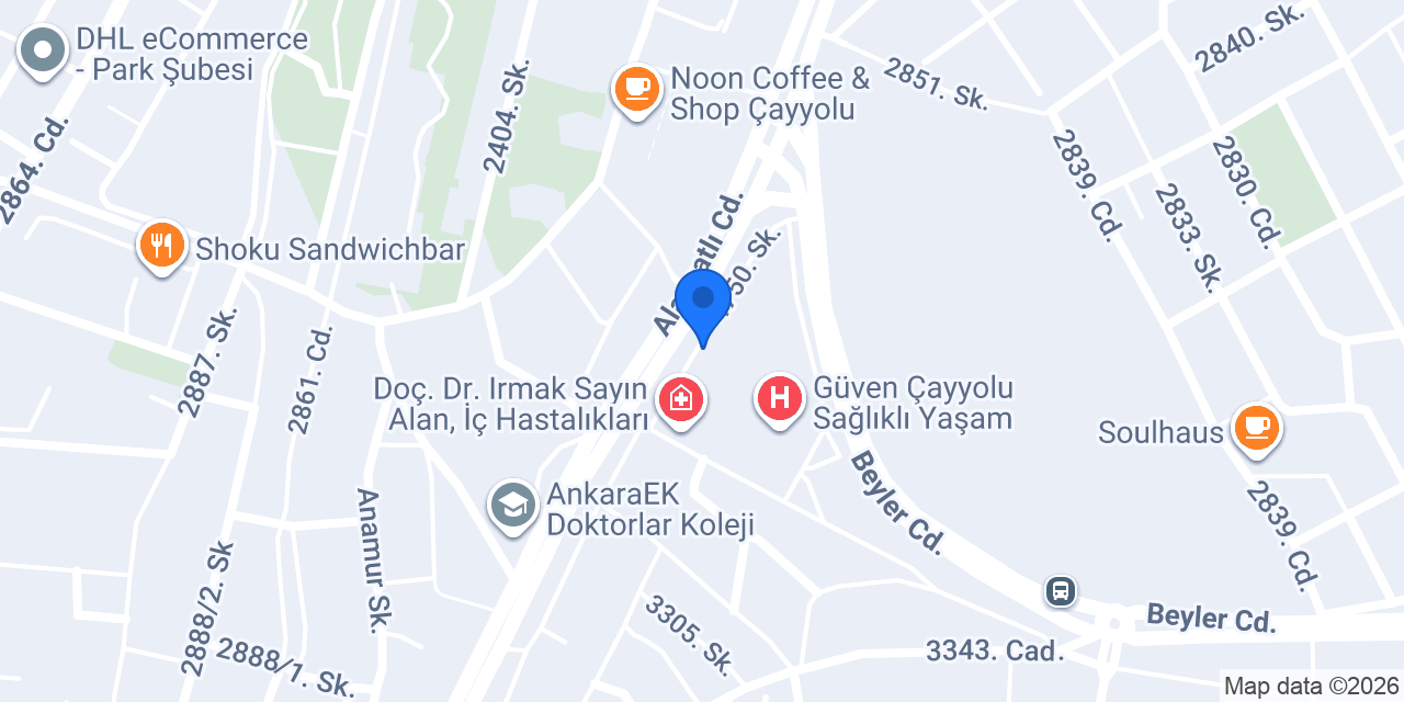 dentapol clinics | Çayyolu konumu