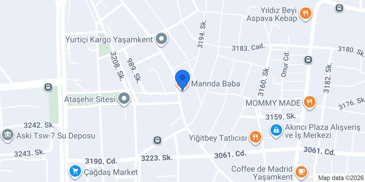 Mannda Baba konumu