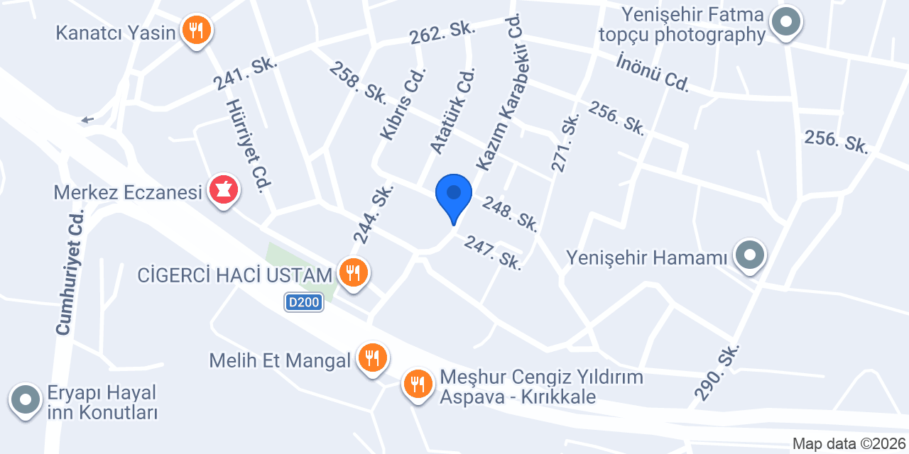 Ayhan Elektrik Elektronik konumu