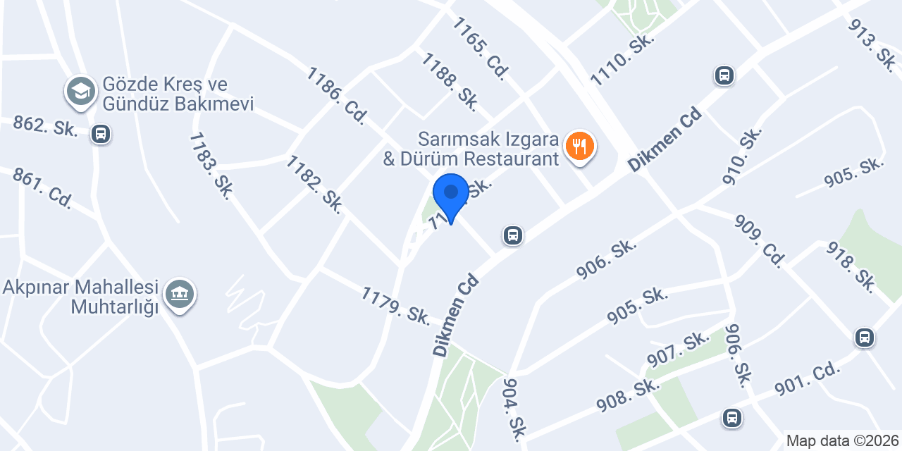 OKUR ECZANESİ konumu