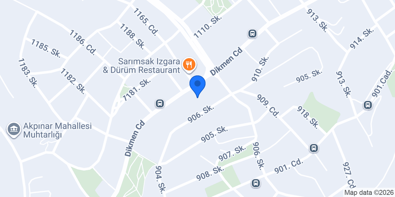 E Sayım Hizmetleri konumu