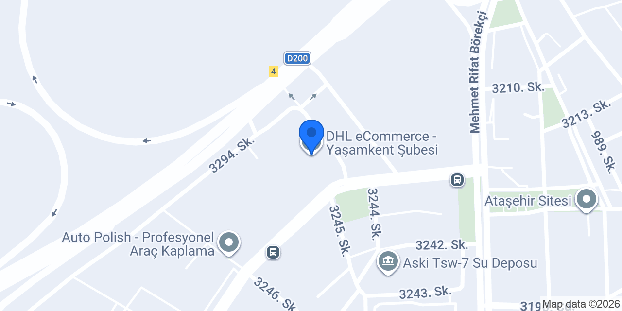 DHL eCommerce - Yaşamkent Şubesi konumu