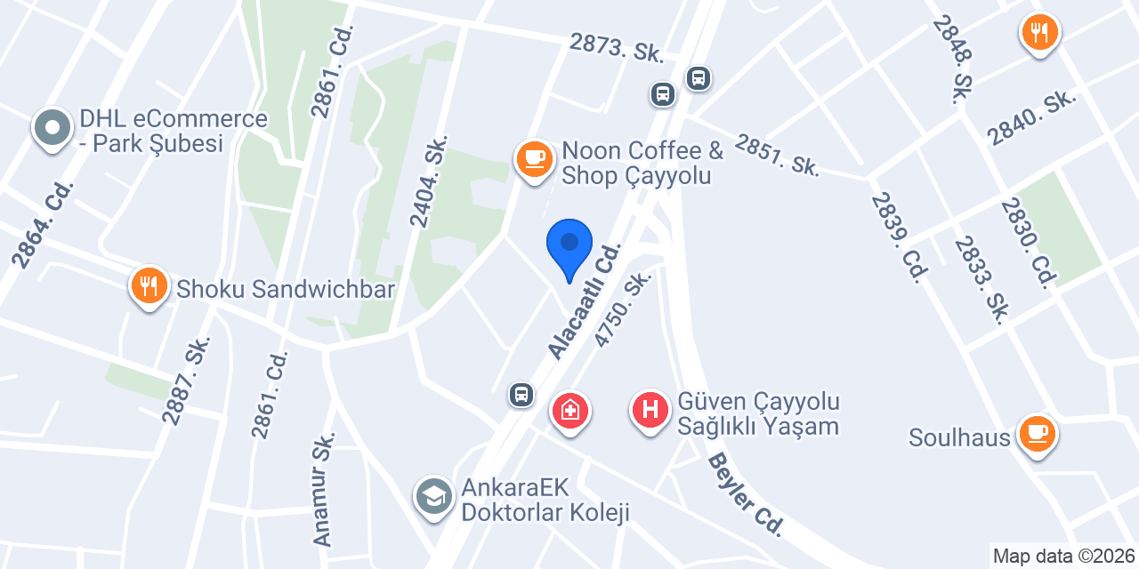 EXTRA LİDER GAYRİMENKUL konumu