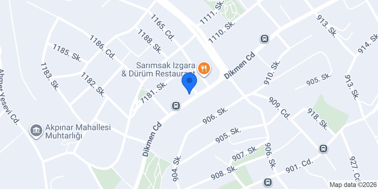 CADDE DİKMEN ECZANESİ konumu