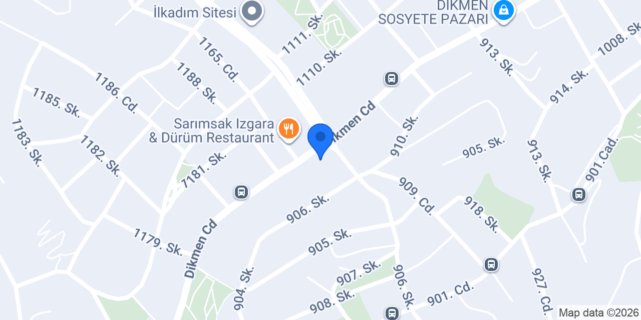 Bülent Börekçilik Ankara Çankaya Keklikpınarı konumu