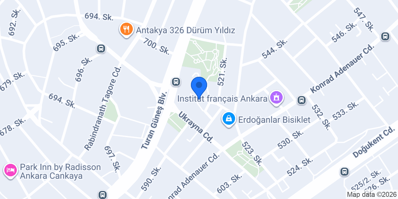 GÜREL & KARADAĞ HUKUK BÜROSU konumu