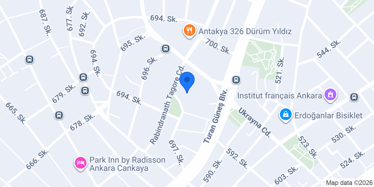Akman Premium Hotel konumu