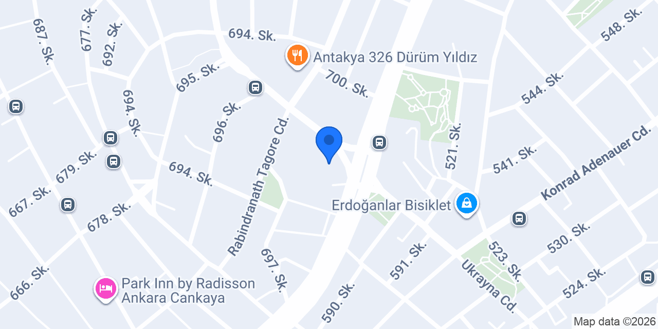 Cansın İnşaat konumu