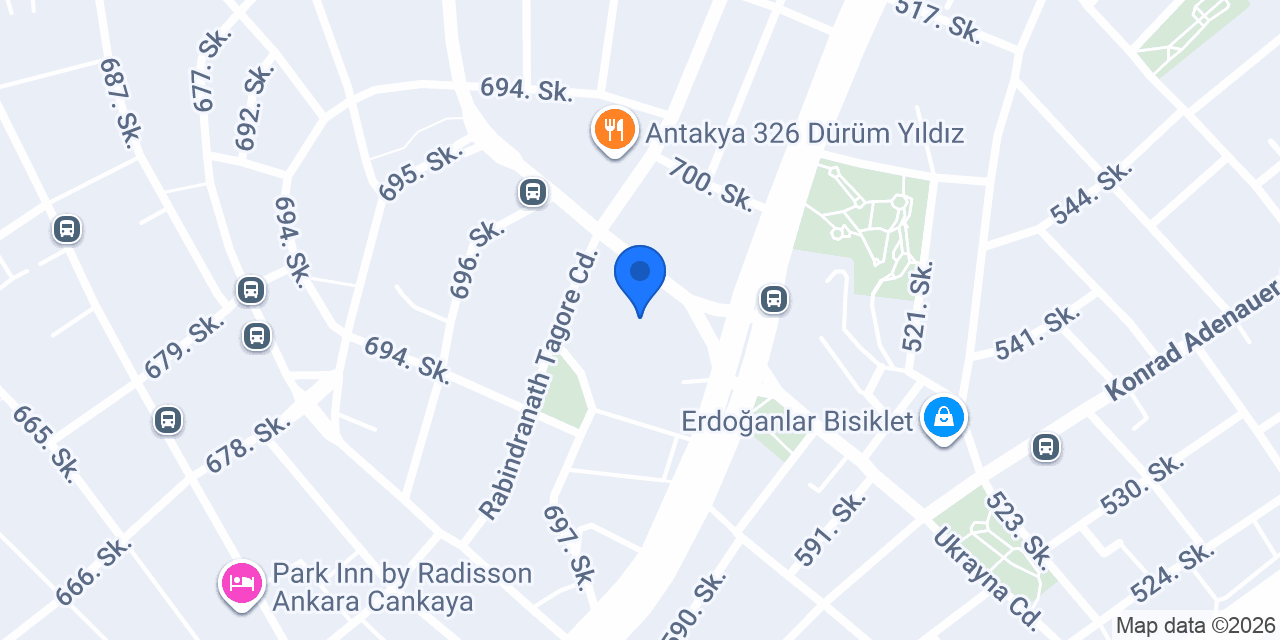 Hollanda Büyükelçiliği konumu