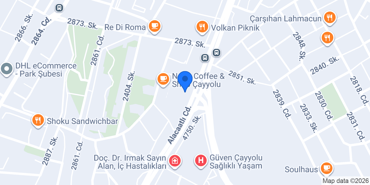 Çayyolu Vize konumu