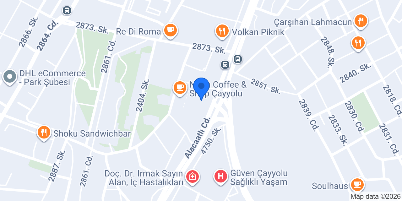 Dr.Levent KARAFAKI muayenehanesi konumu