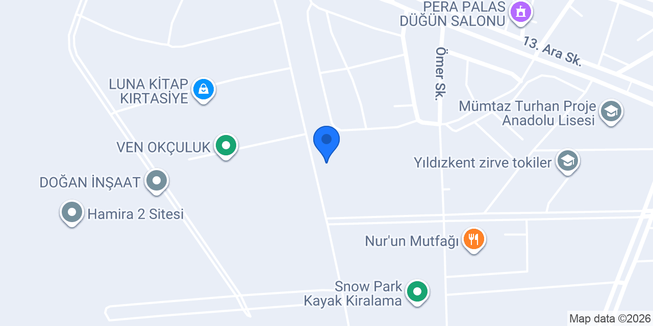 Erzurum Ergoterapi Merkezi konumu