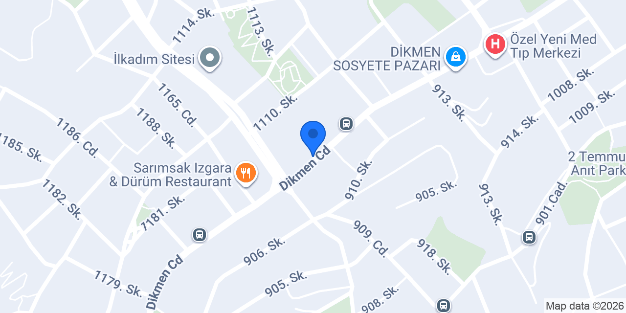 Eczane Şirinler konumu