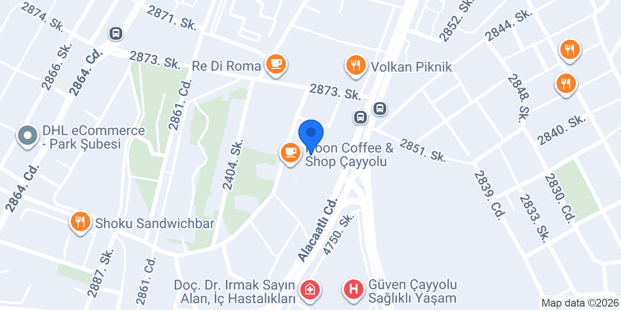Galeri Soyut Çayyolu konumu