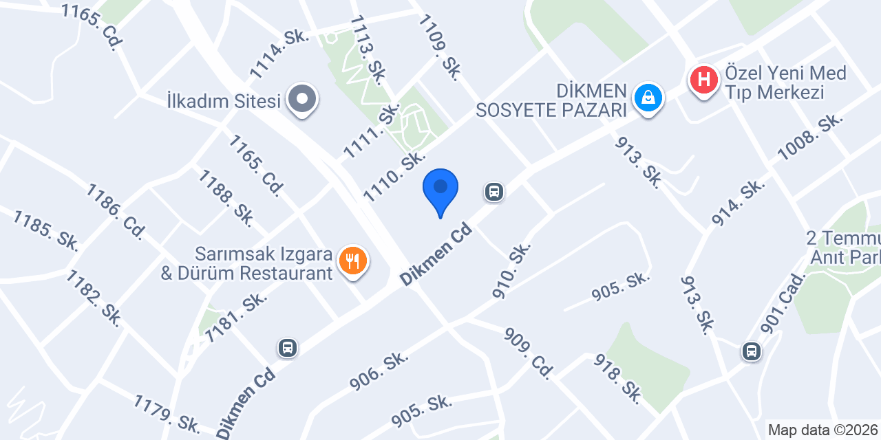Atik Erkek Kuaförü konumu