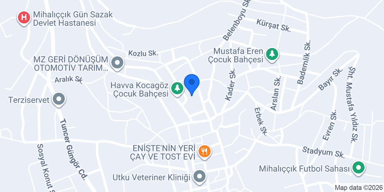 Hürriyet İlkokulu konumu