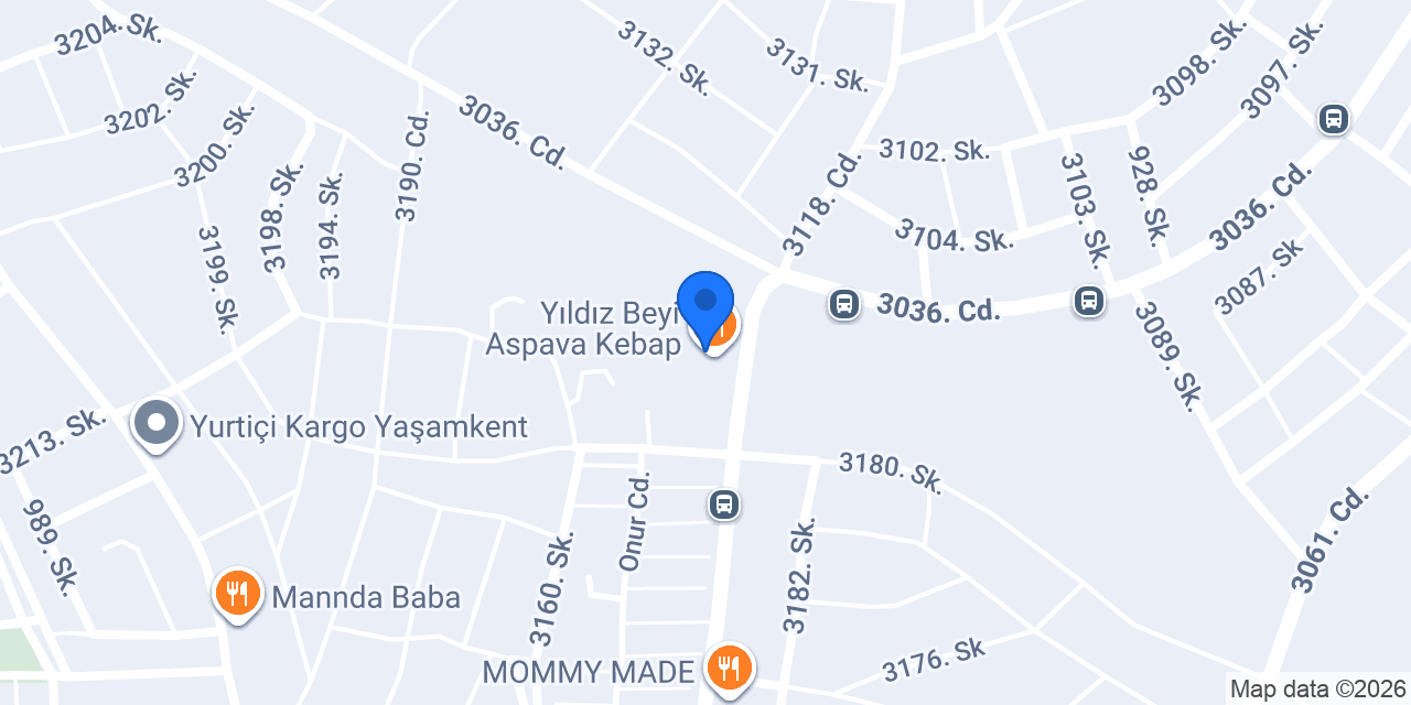 Berk Art Çerçeve konumu