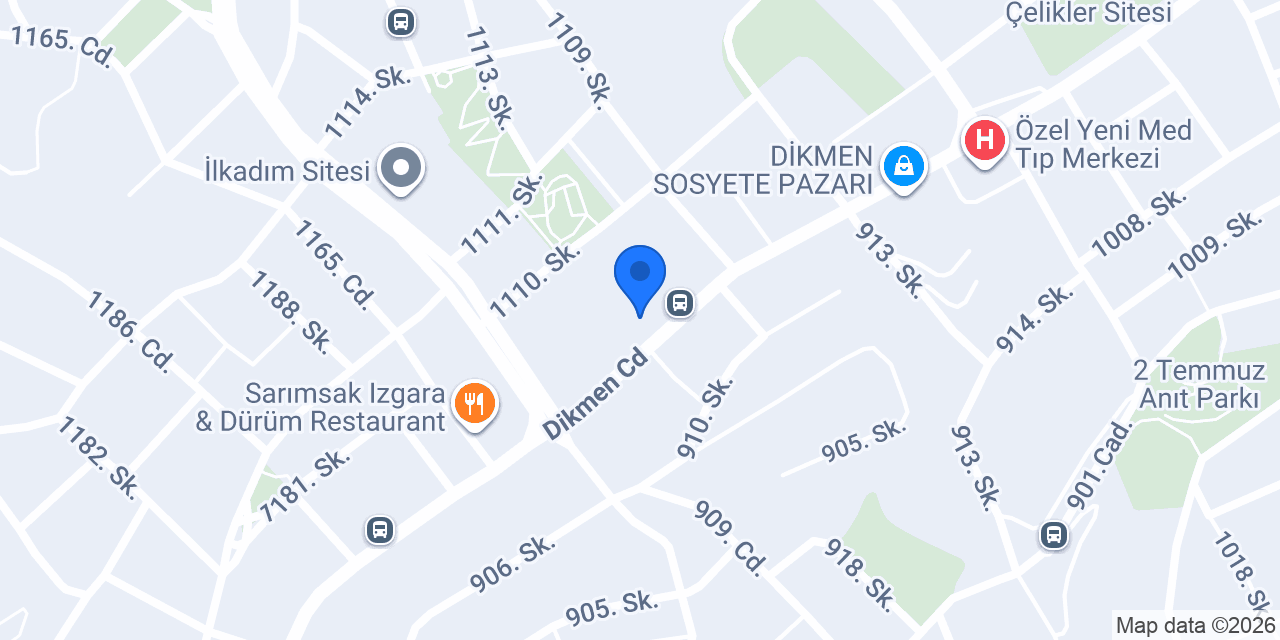 Hazar Fırın Keklikpınarı konumu