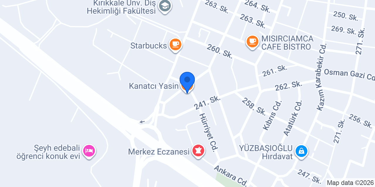 Kanatcı Yasin konumu