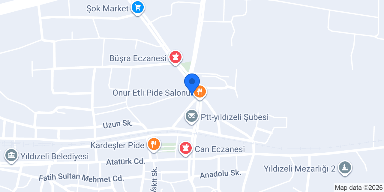 yıldızeli sürücü kursu konumu