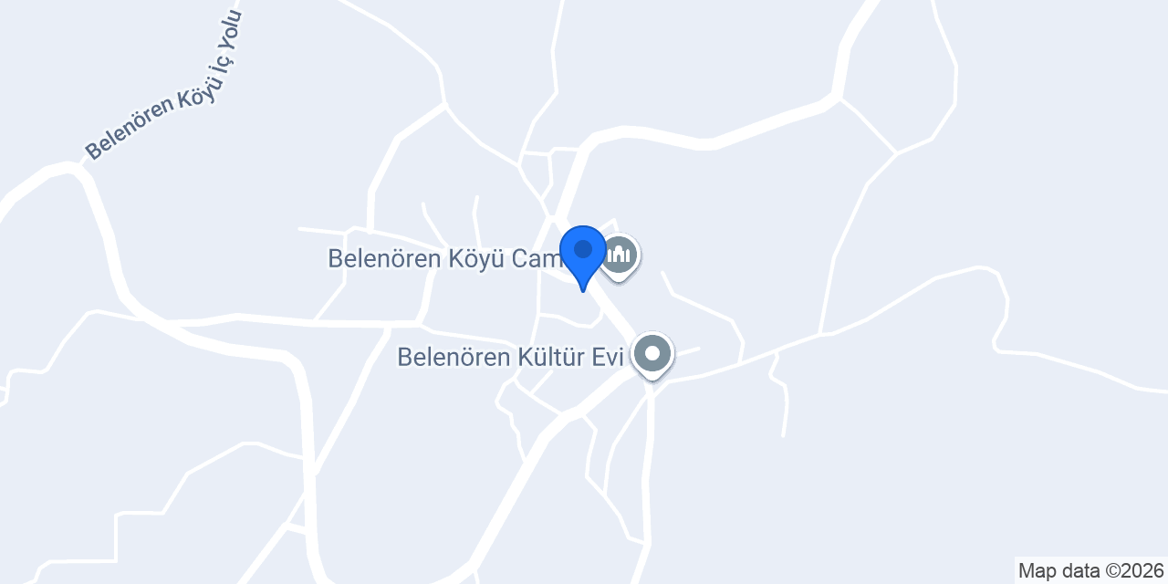 Yeşil belenören kıraathanesi konumu