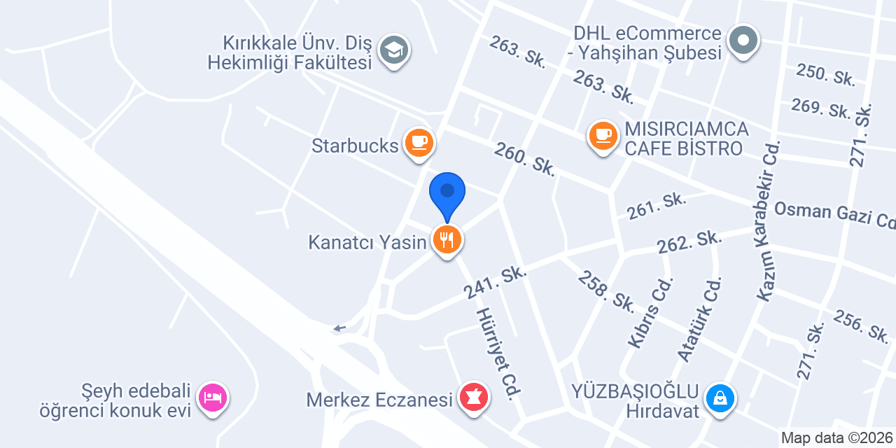 Komagene Etsiz Çiğ Köfte konumu