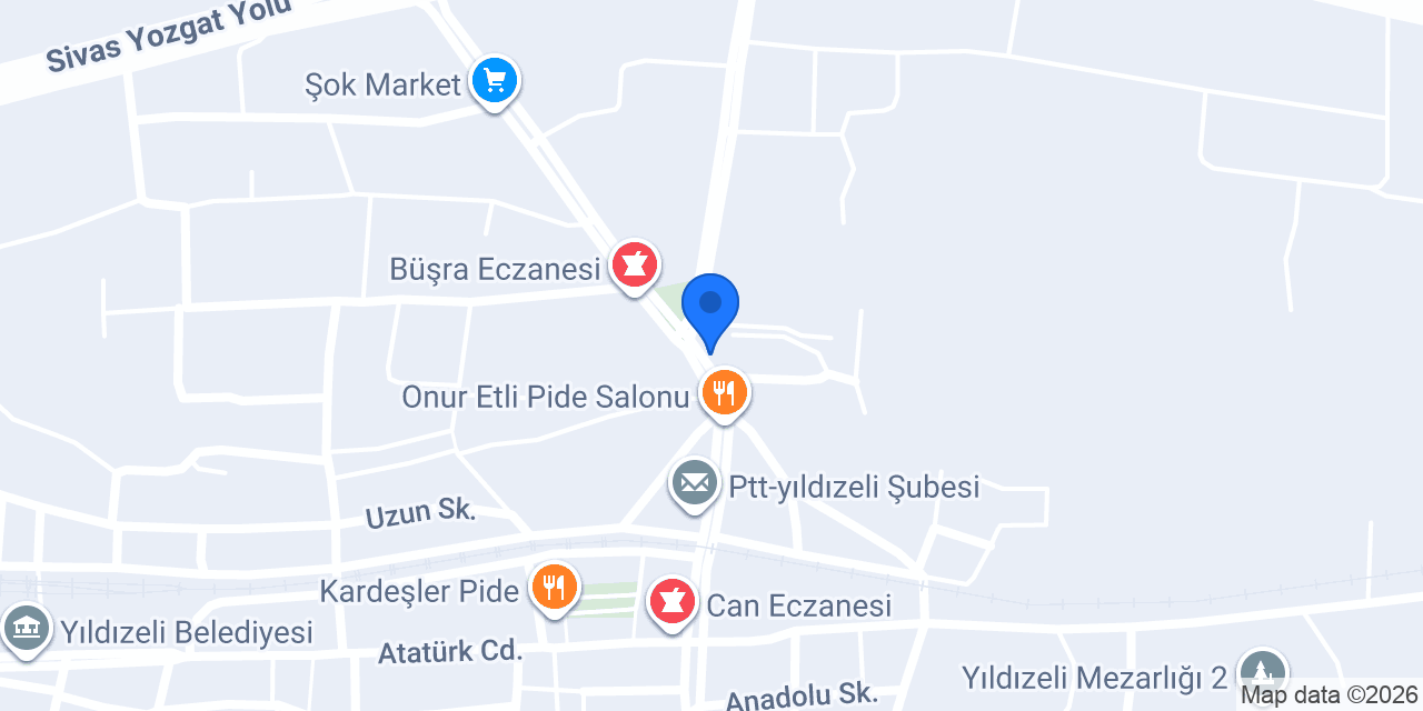 MDE YAPI MARKET konumu