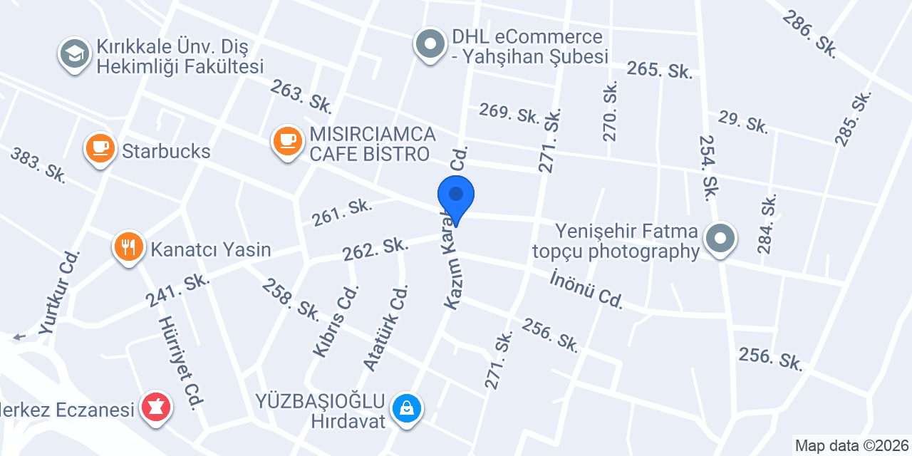 Charlot Cafe Bistro konumu