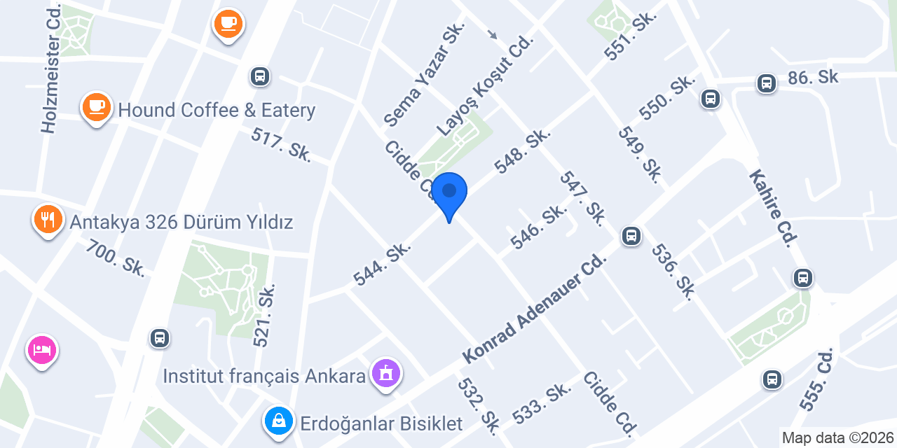 Özervarlı Eczanesi konumu