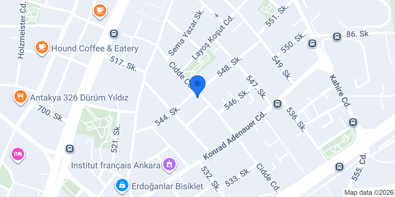 Yaşam Kordon Kanı Merkezi konumu
