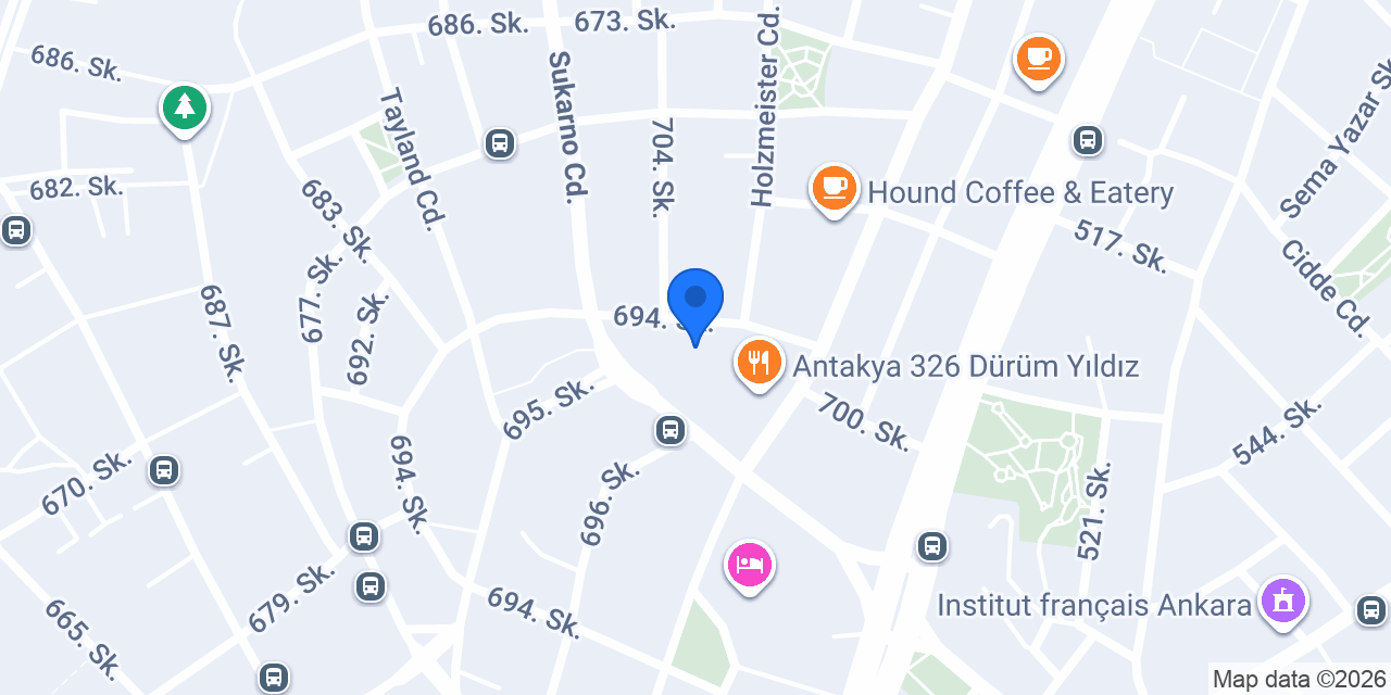 Estap Yetkili Ana Bayi konumu