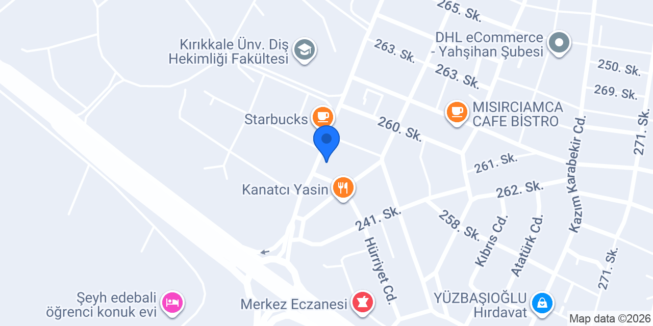 Maydonoz Döner - Yahşihan Şubesi konumu