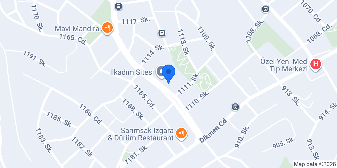 Özel Uzmanlar Anaokulu konumu