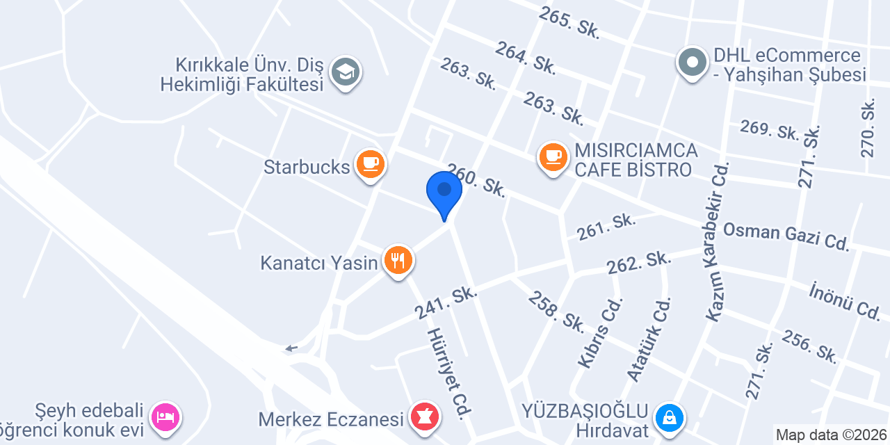 Nur Eczanesi konumu