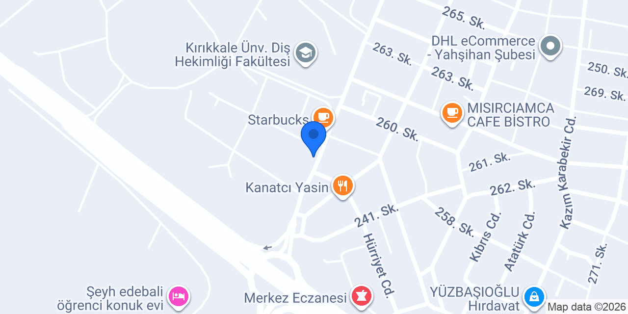 Colambia Coffee kırıkkale konumu
